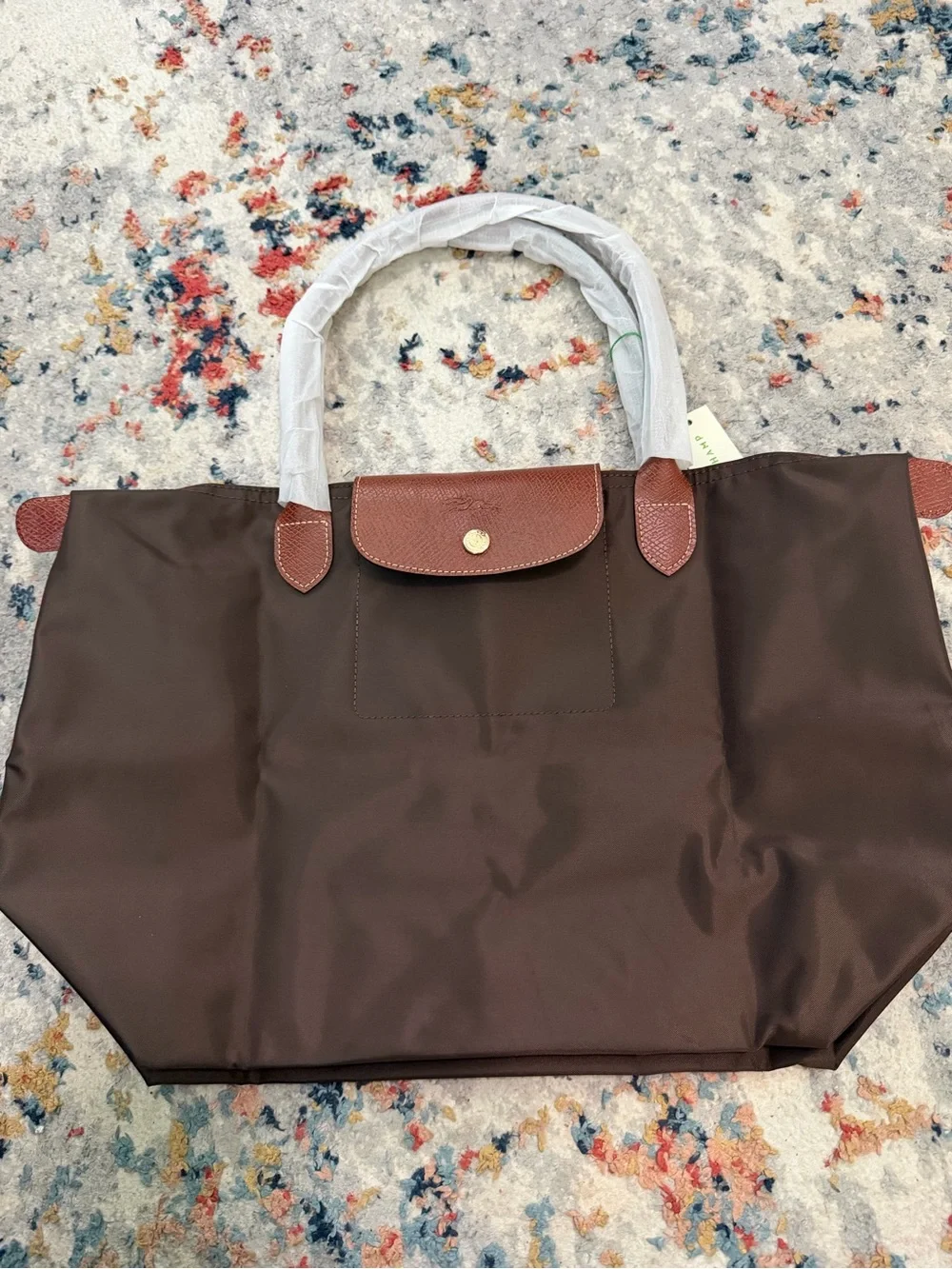 Longchamp Brown Tote Bag
